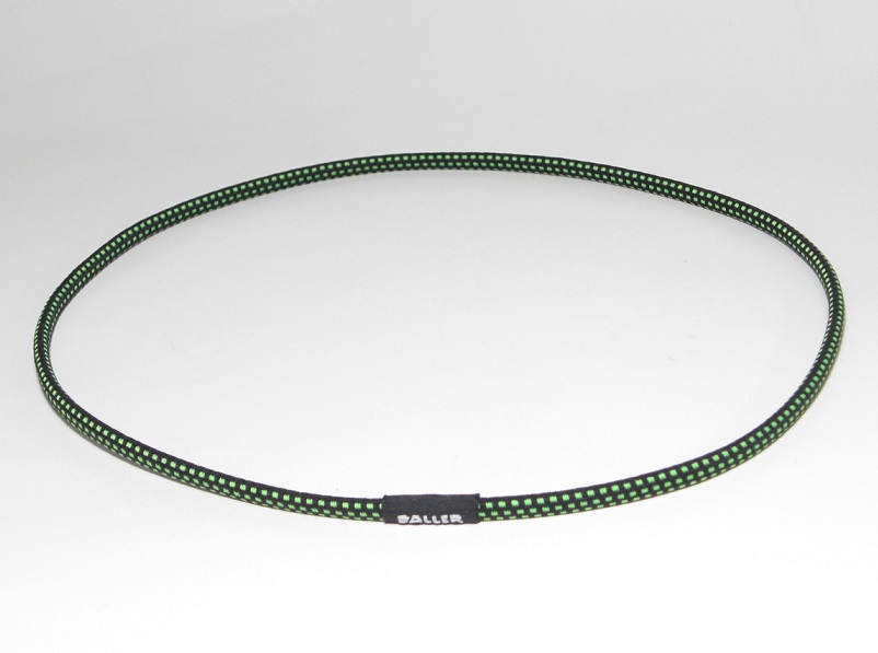 baller hair band square dot black.ne.green