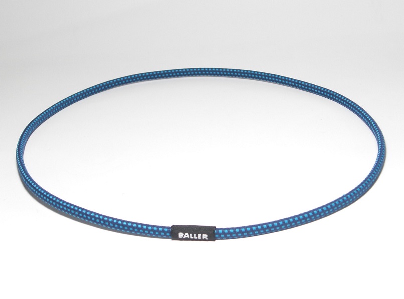 baller hair band square dot navy.ne.blue