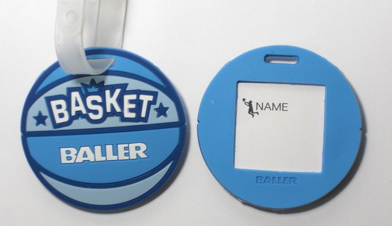 baller-name tag-luggage tag-basketball-blue blue