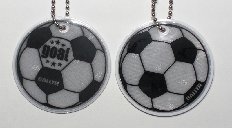 reflector football BLK 　サッカー　リフレクター