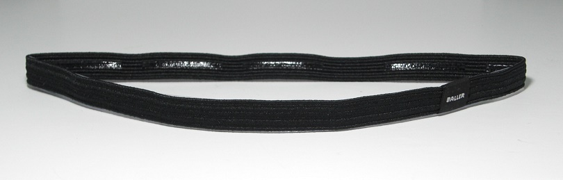 BALLER WIDE HAIR BAND SILICONE PRINT BLACK
