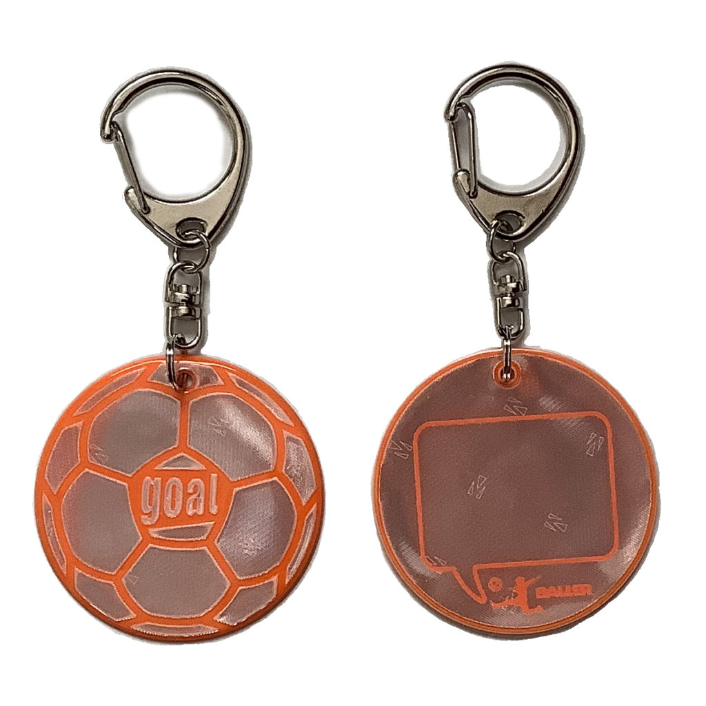 BALLER リフレクターキーホルダー 