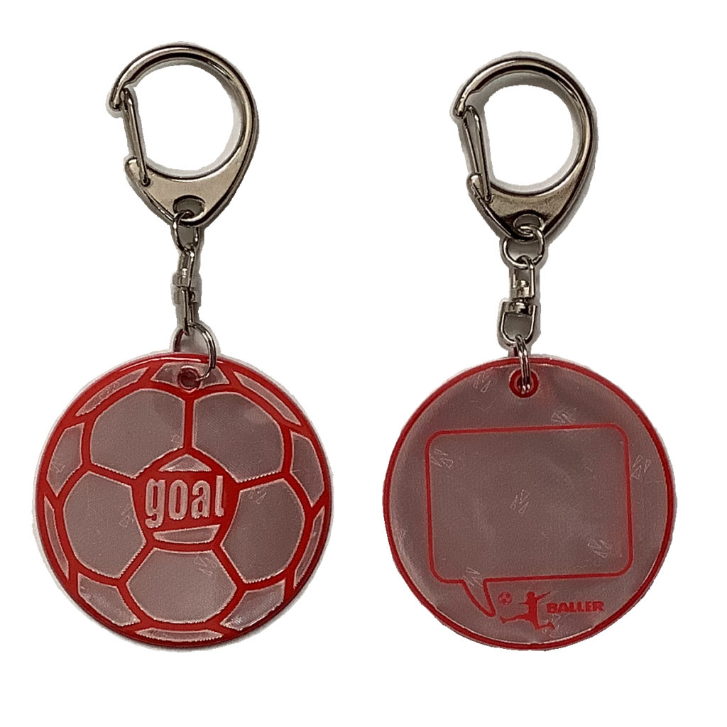 BALLER リフレクターキーホルダー 